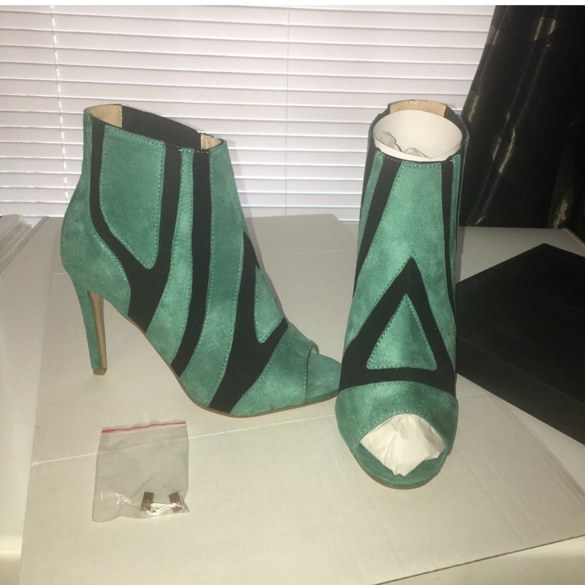 Tacones altos Jacobies azul verde azulado