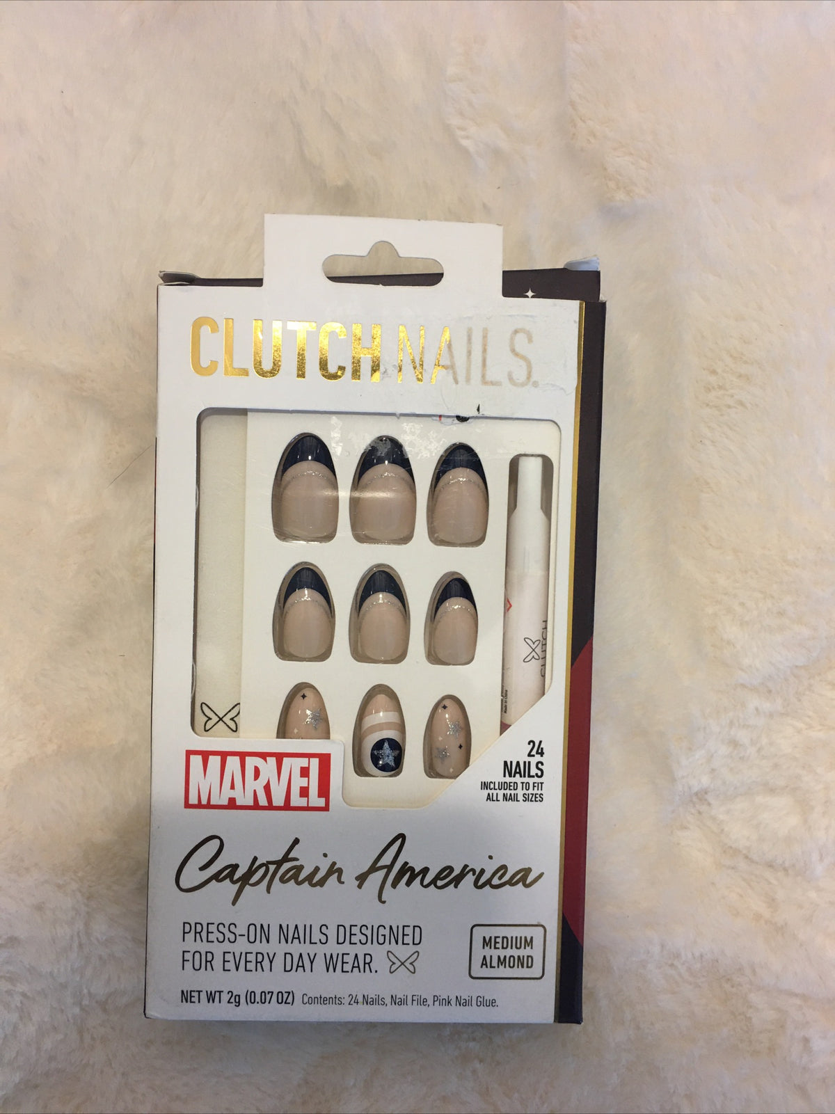 Clavos de embrague del Capitán América de Marvel
