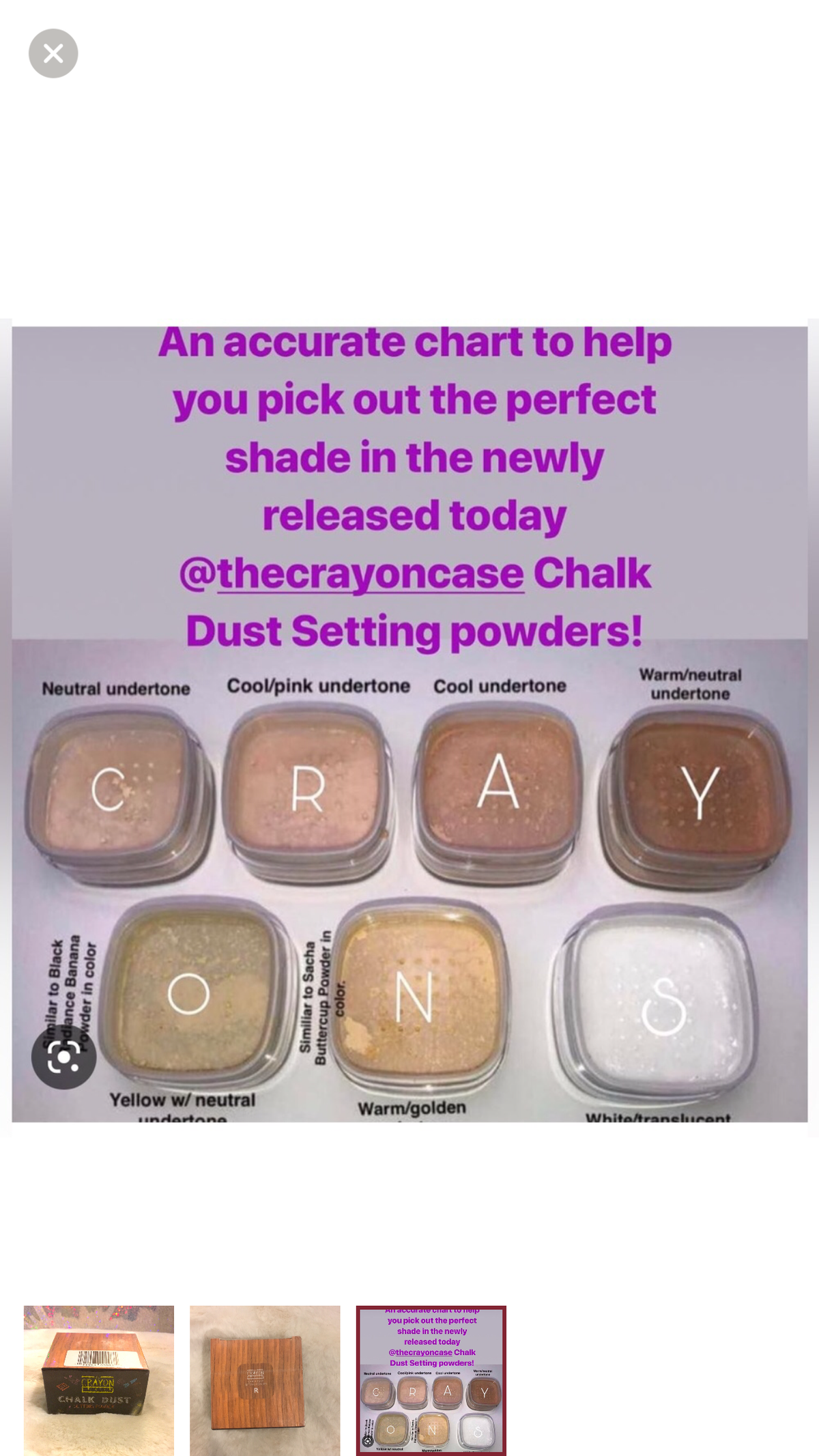 The Crayon Case Setting Powder N